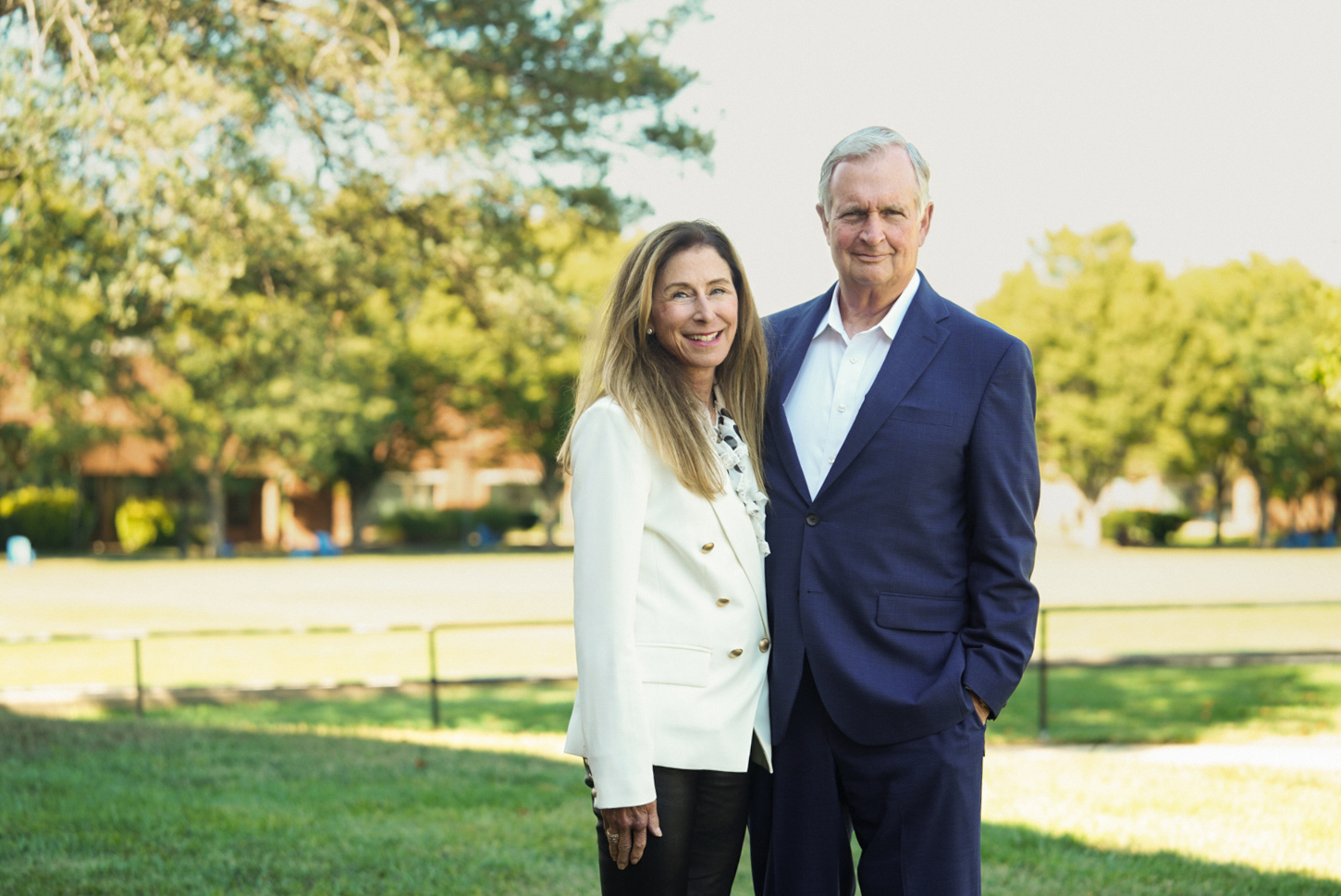 Jack and Nancy Dwyer posing for a picture.