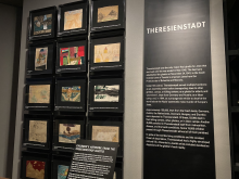 Children’s artwork from the Theresienstadt ghettos