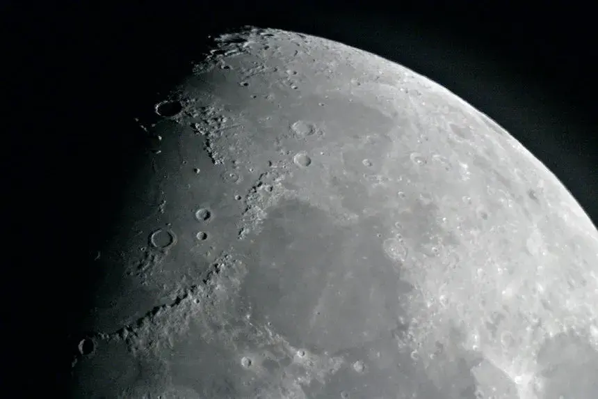 lunar surface