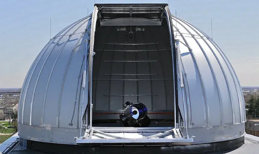 Roof dome telescope