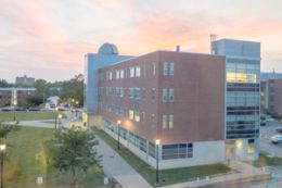 Kirkbride Exterior Sunset 