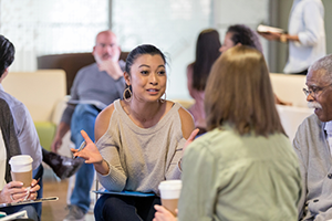 Social work MSW counseling session