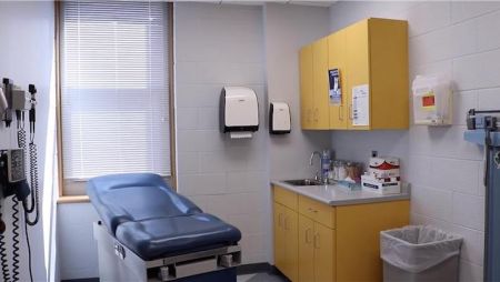 widener student health services inside facility