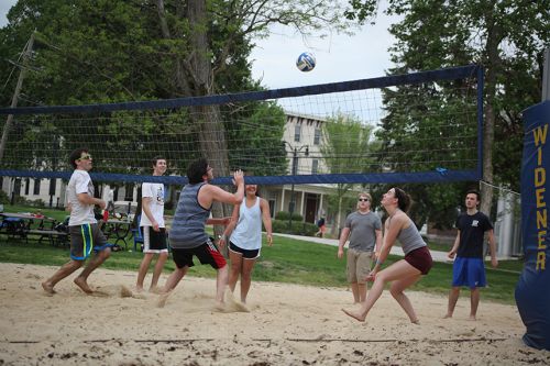 beach volleyball